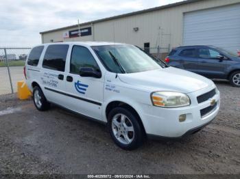  Salvage Chevrolet Uplander