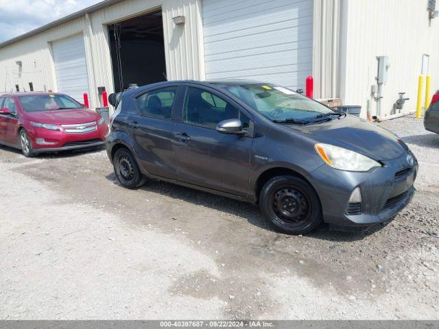  Salvage Toyota Prius c