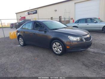  Salvage Chevrolet Cruze