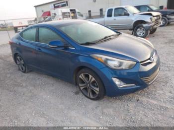  Salvage Hyundai ELANTRA