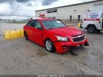  Salvage Chevrolet Cruze