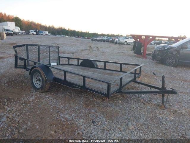  Salvage P And T Utility Trailer