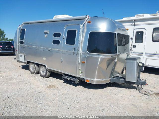  Salvage Airstream Travel Trlr