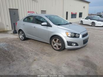  Salvage Chevrolet Sonic