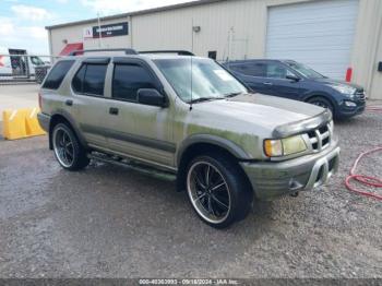  Salvage Isuzu Rodeo