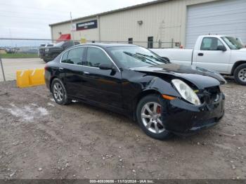  Salvage INFINITI G35x