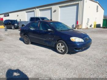  Salvage Toyota Corolla