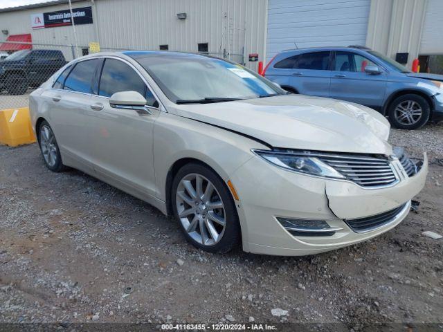  Salvage Lincoln MKZ Hybrid