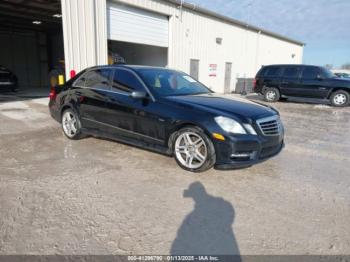  Salvage Mercedes-Benz E-Class