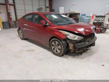  Salvage Hyundai ELANTRA