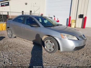  Salvage Pontiac G6