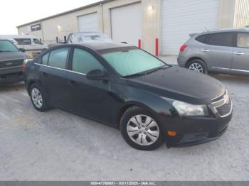  Salvage Chevrolet Cruze