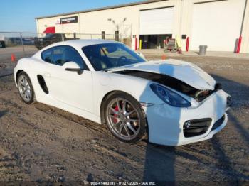  Salvage Porsche Cayman