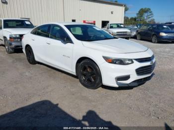  Salvage Chevrolet Malibu