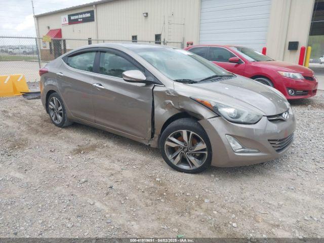  Salvage Hyundai ELANTRA