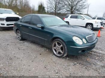  Salvage Mercedes-Benz E-Class