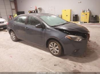  Salvage Toyota Corolla