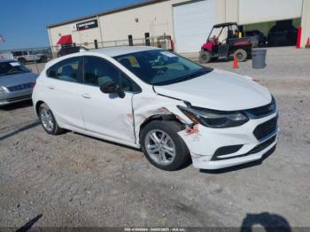  Salvage Chevrolet Cruze