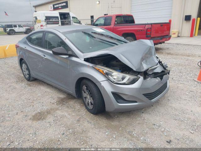  Salvage Hyundai ELANTRA