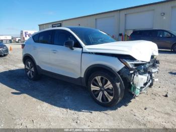 Salvage Volvo C40 Recharge Pure Electri