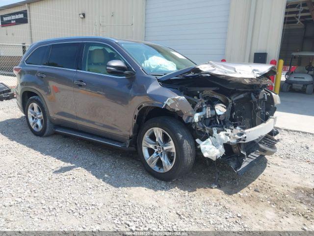  Salvage Toyota Highlander