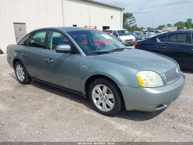  Salvage Mercury Montego
