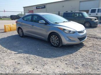  Salvage Hyundai ELANTRA