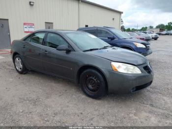 Salvage Pontiac G6