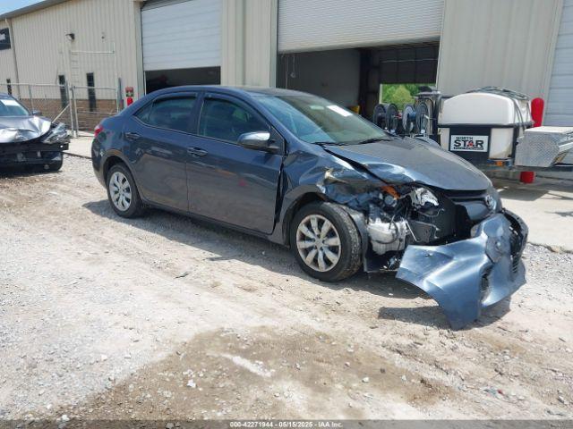  Salvage Toyota Corolla