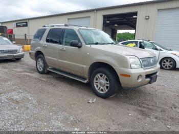  Salvage Mercury Mountaineer
