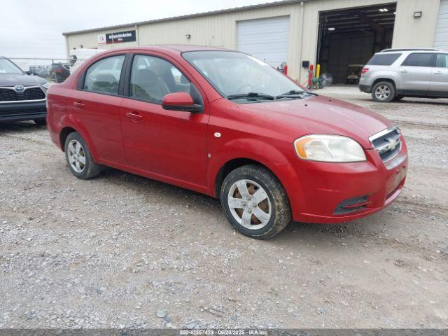  Salvage Chevrolet Aveo
