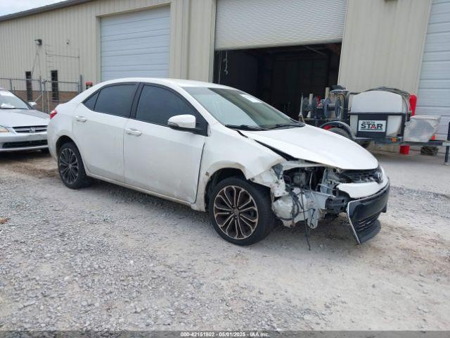  Salvage Toyota Corolla