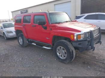  Salvage HUMMER H3 Suv