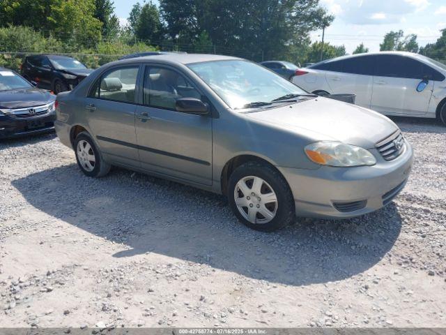  Salvage Toyota Corolla