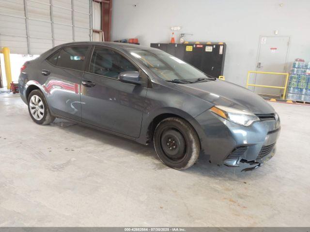  Salvage Toyota Corolla