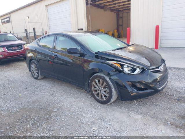  Salvage Hyundai ELANTRA