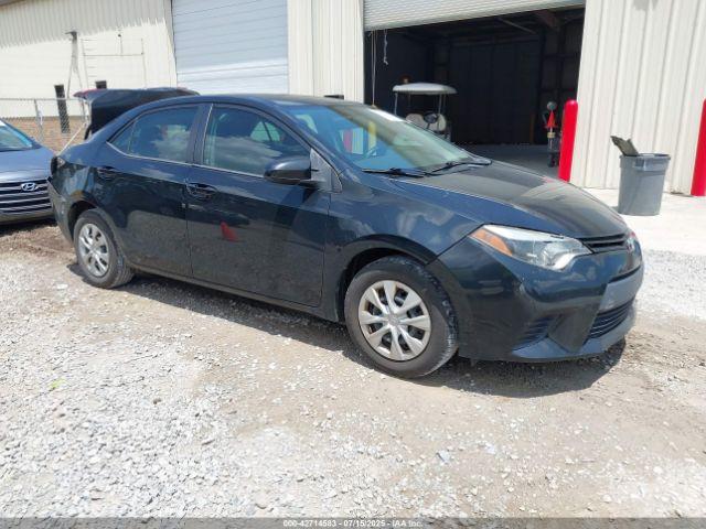  Salvage Toyota Corolla