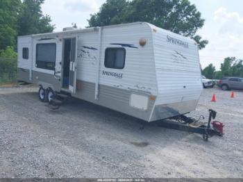  Salvage Springdale Travel Trlr