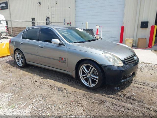  Salvage INFINITI G35