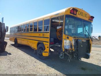  Salvage Blue Bird School Bus   Transit Bus