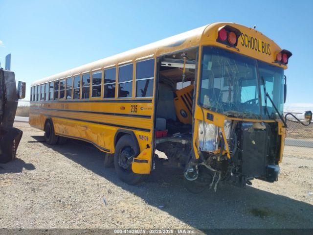  Salvage Blue Bird School Bus   Transit Bus