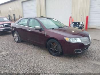  Salvage Lincoln MKZ