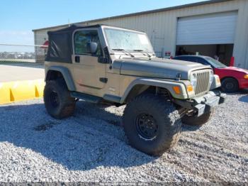  Salvage Jeep Tj