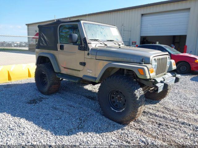  Salvage Jeep Tj