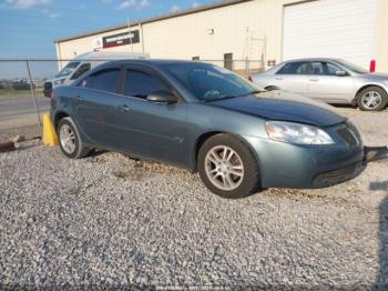  Salvage Pontiac G6