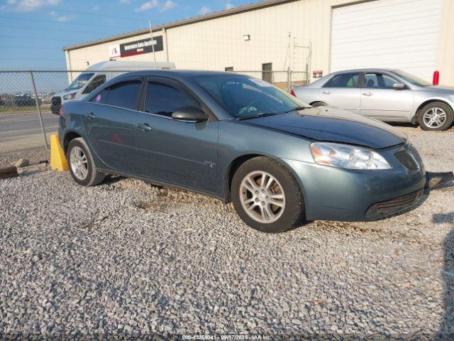  Salvage Pontiac G6