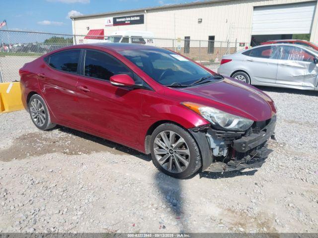 Salvage Hyundai ELANTRA