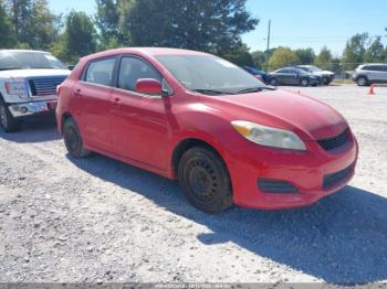  Salvage Toyota Matrix