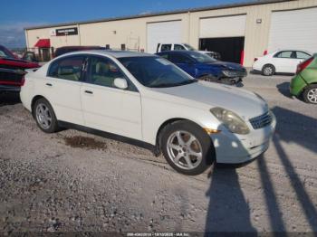  Salvage INFINITI G35x