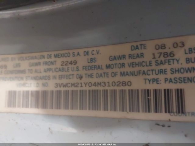 Volkswagen Beetle Gls Image 10